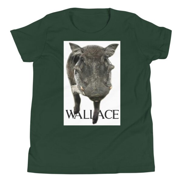 A picture of wallace the pig is shown.