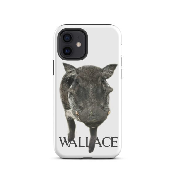 A phone case with a picture of a horse