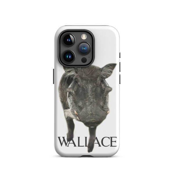 A phone case with a picture of a horse