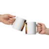 White glossy mug