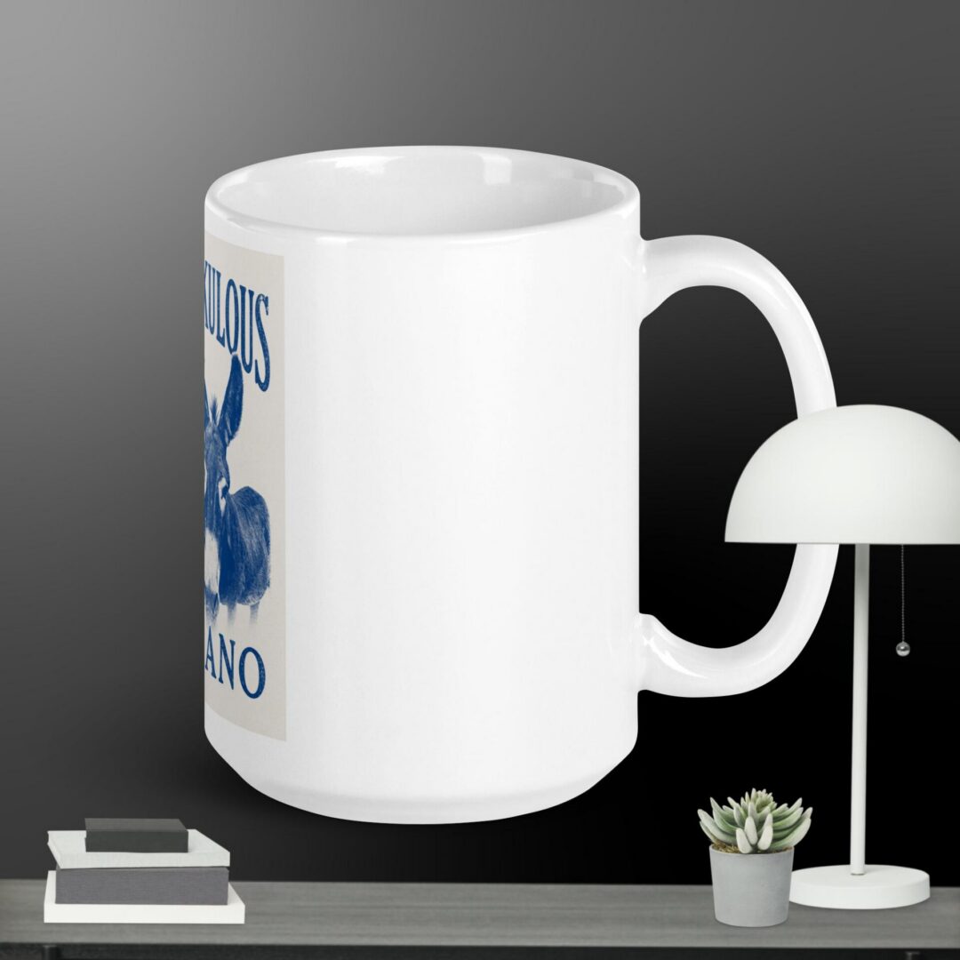 White glossy mug - Image 2